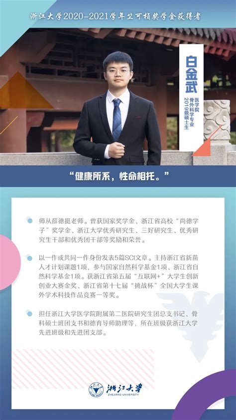 李穆竺|硬核履历！他们是浙江大学2020